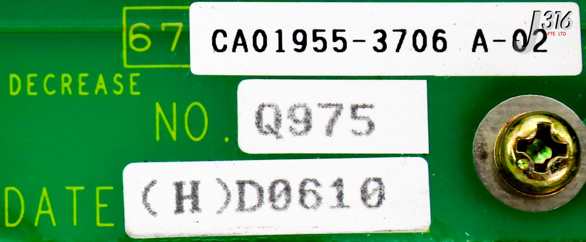 ミー 20771 FUJI ELECTRIC PCB ASSY, CA01955-3706, EP-4008D-C1 EP-4008D-C